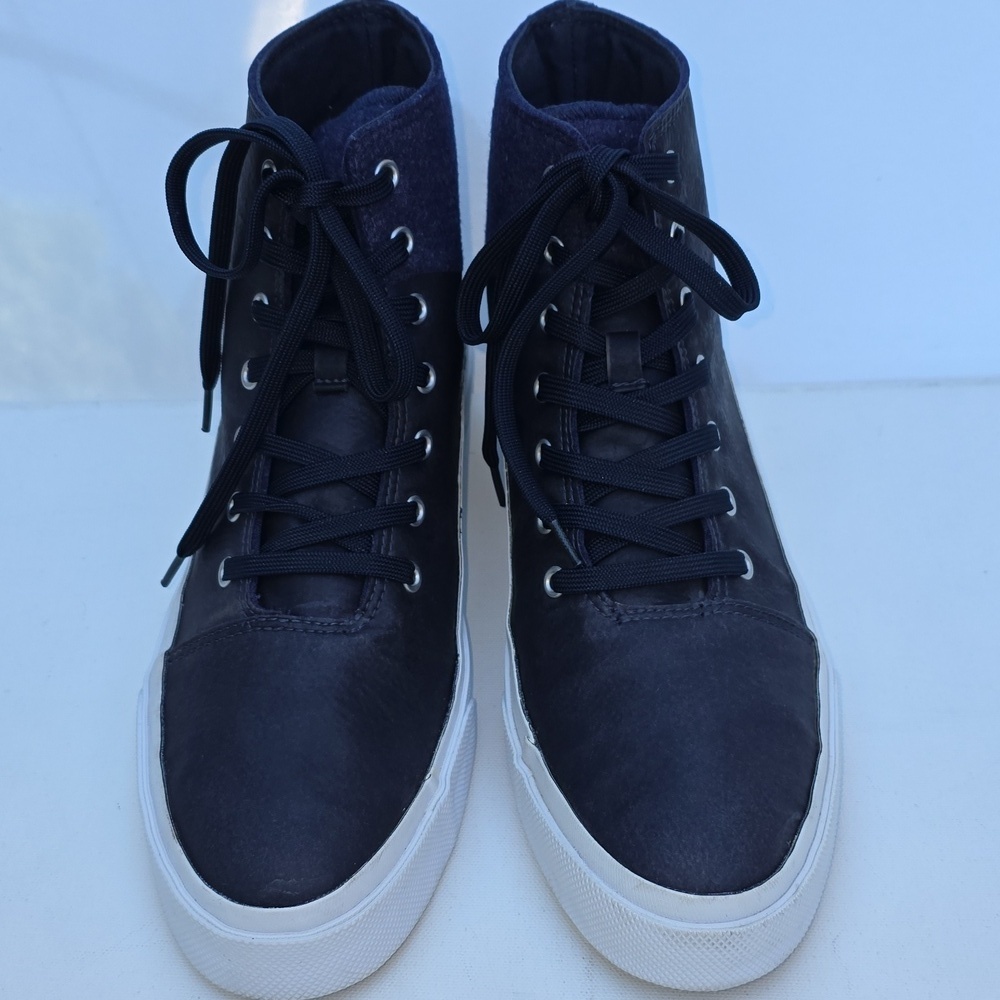 546. Converse All Star Quantum Felt Hi - Navy/White - Men’s 10 - Picture 2 of 9